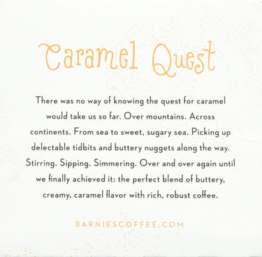 BARNIE's COFFEE TEA CO., Single Serve Pods and Smooth Flavor Gluten and Fat Free Medium Roast Compatible with Keurig Brewers, Creamy Buttery Caramel, 10 Count